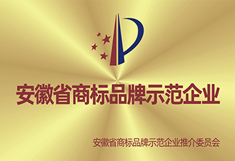 安徽省商标品牌示范企业